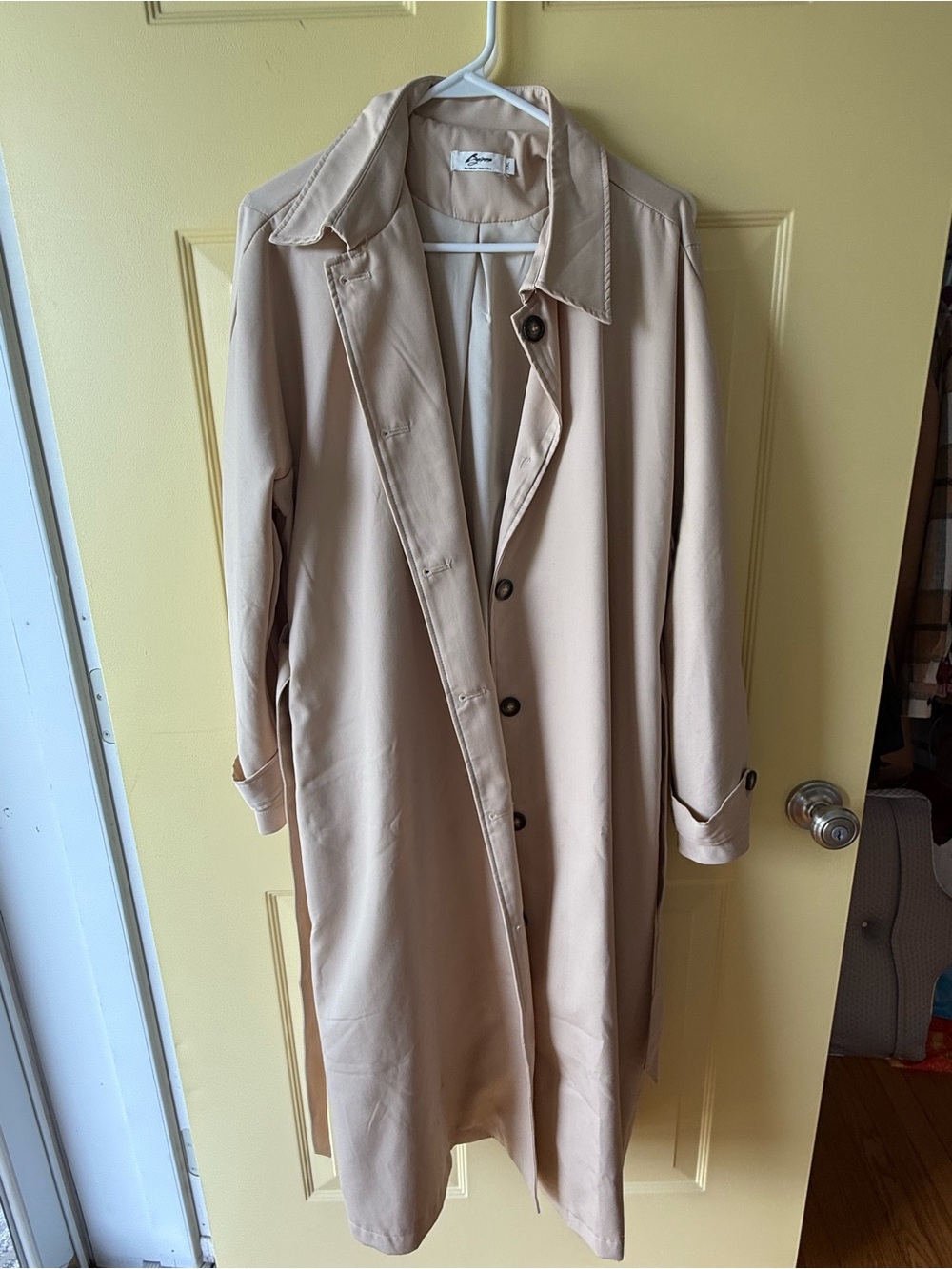 Lightweight Trench Coat - Beige